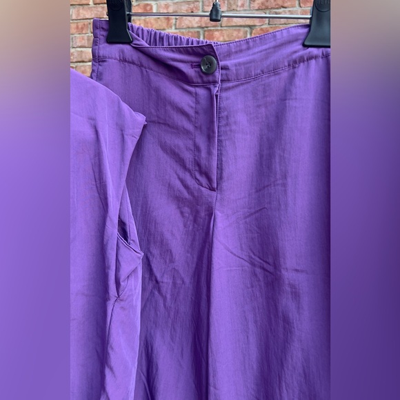 Purple Set, Shirt & Pants - Picture 3 of 3
